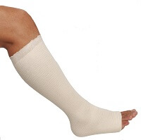 Tubigrip works well to reduce swelling and provide support as part of a foot pain treatment programme