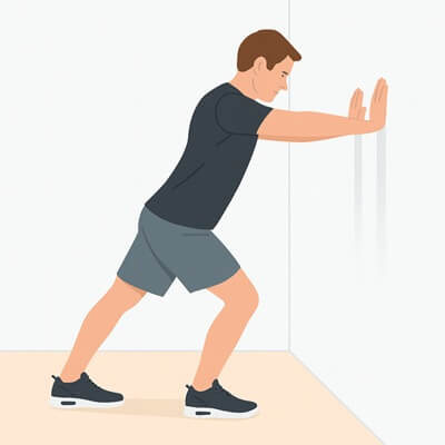 Calf Stretching Exercises For Heel Pain. Reduce tension through the achilles tendon with these calf stretches to reduce heel pain Calf Stretching Exercises For Heel Pain. Reduce tension through the achilles tendon with these calf stretches to reduce heel pain