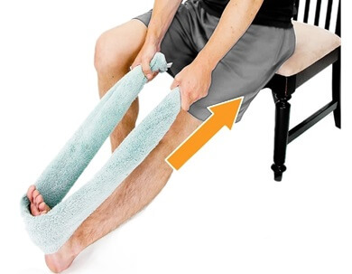 Seated calf stretches: a great way to stretch the calf muscles while sitting down