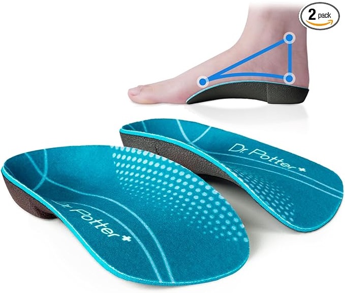 AlexVyan 1 Pair Shoes Insole Full Feet Heel Support Flat Feet Arch Support  Orthopedic pain relief Shoe Insoles For Men And Women For Sports Jogging  Regular Use Comfortable and Adjustable : Amazon.in: