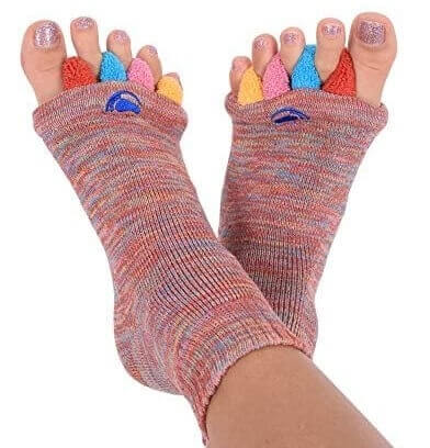 4 Pairs Silicone Gel Yoga Toe Socks Silicone Toe Socks Individual