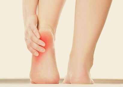 heel stiffness and pain