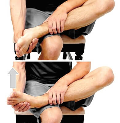 Inversion Stretching Exercise For Peroneal Tendonitis. Reduce pain and improve function